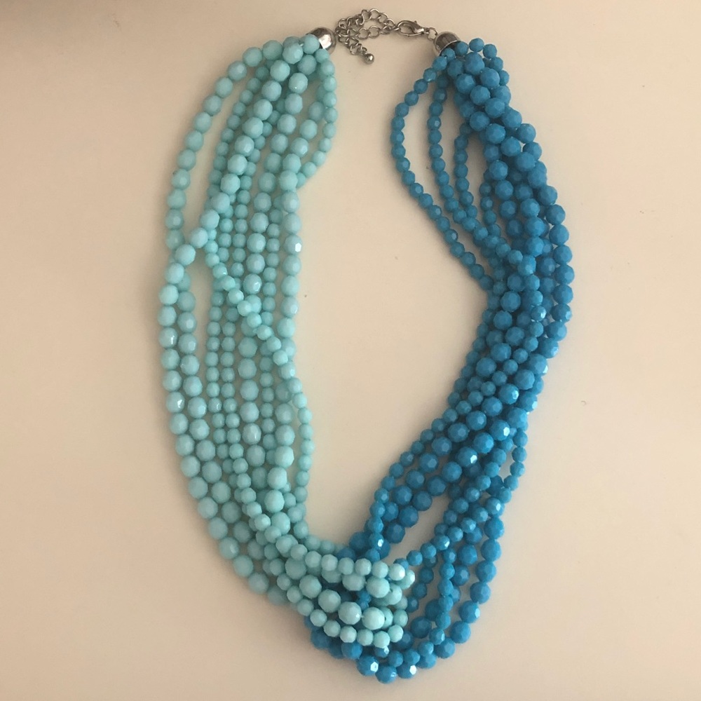Chunky beaded Anthropologie necklace